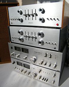 amplificateurs Vintage HH SCOTT des années 70