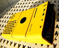 lecteur cassette Schneider SM211 jaune